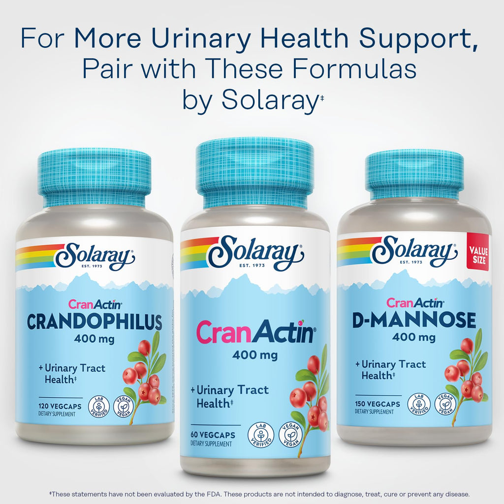 SOLARAY CranActin Cranberry Extract 400 mg