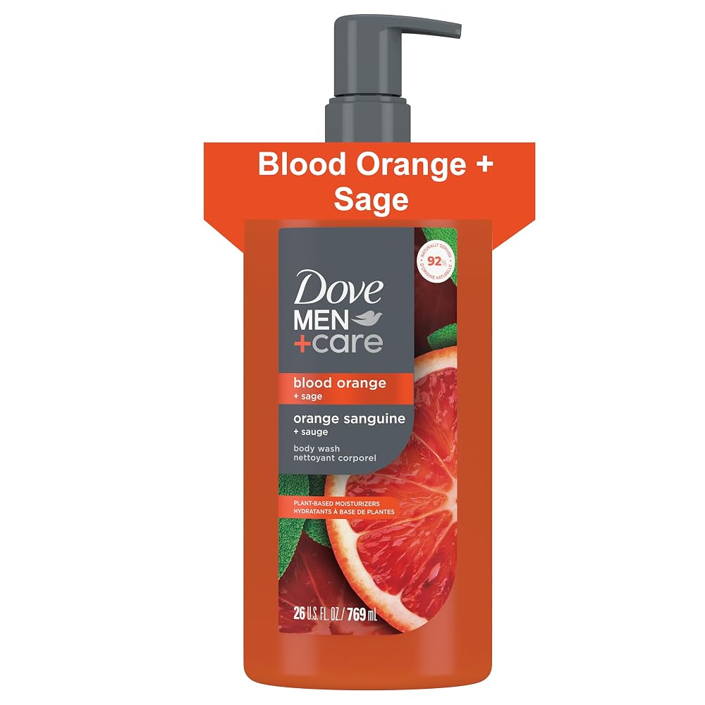 DOVE MEN + CARE Blood Orange + Sage Body Wash - 26 oz