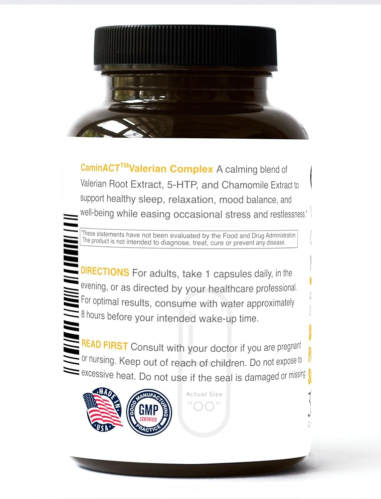 AGA Nature's Supplements Valerian Root with Chamomile and Melatonin - image 3