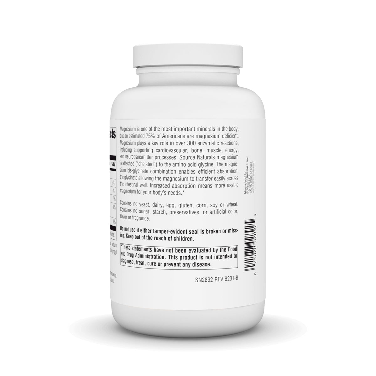 Source Naturals MINERAL_SUPPLEMENT
