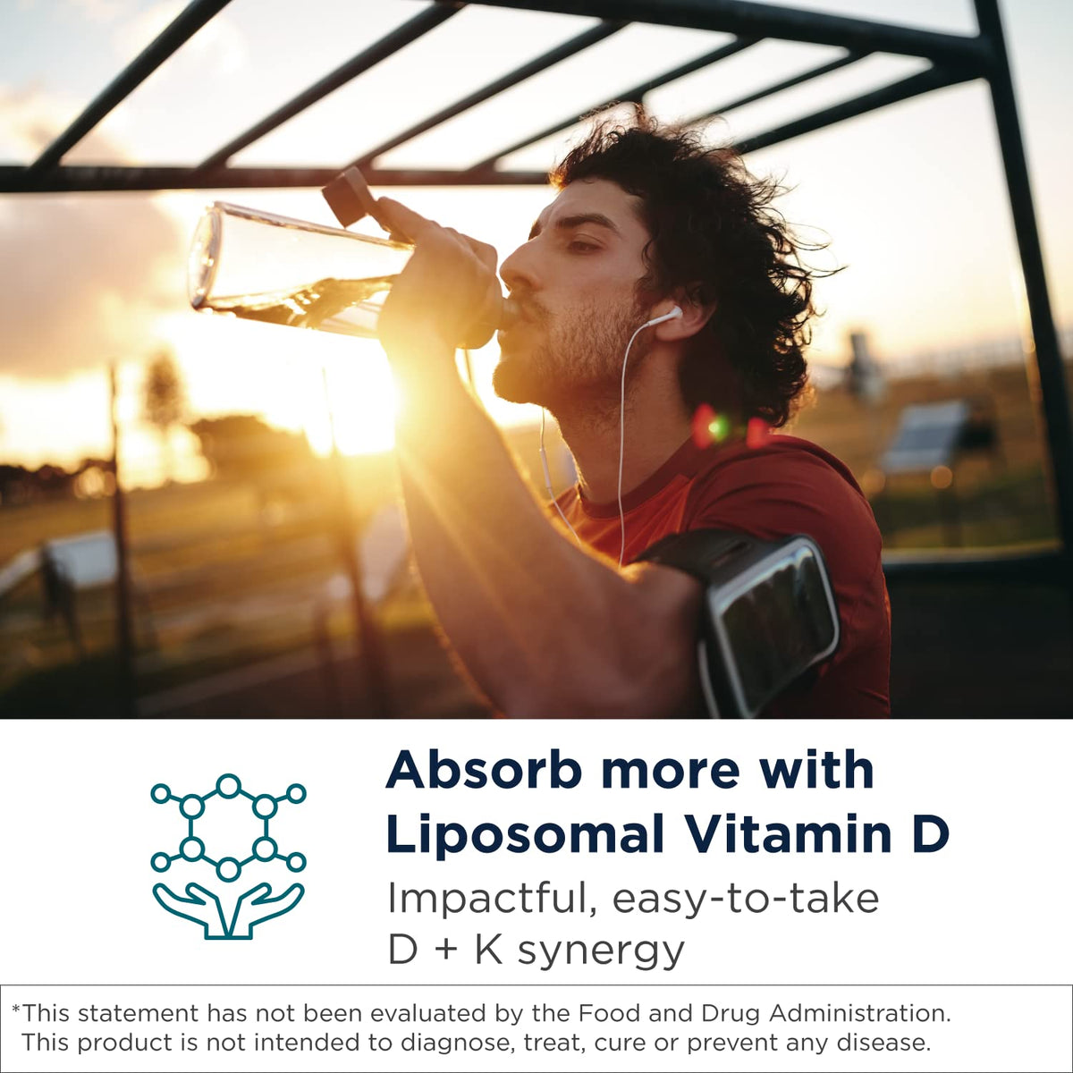 Designs for Health Liposomal D Supreme Vitamin D3 & K Liquid - 100 Servings - image 2