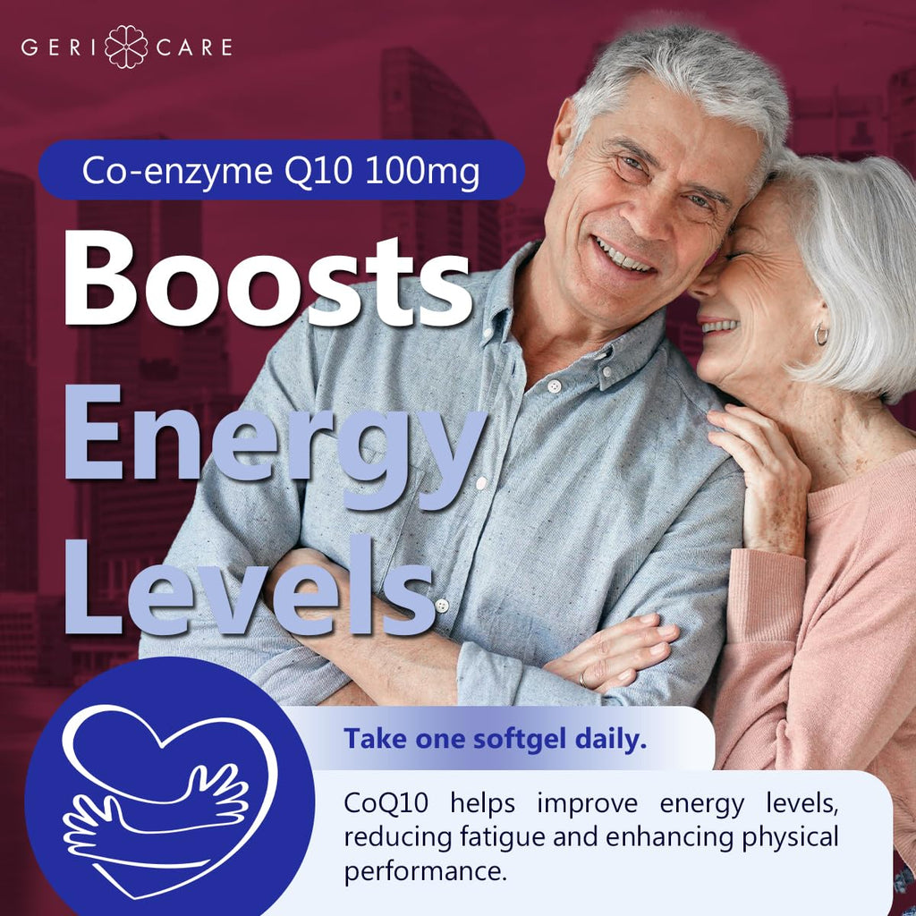 GeriCare CoQ10 100mg Softgels - 30 Count - image 5
