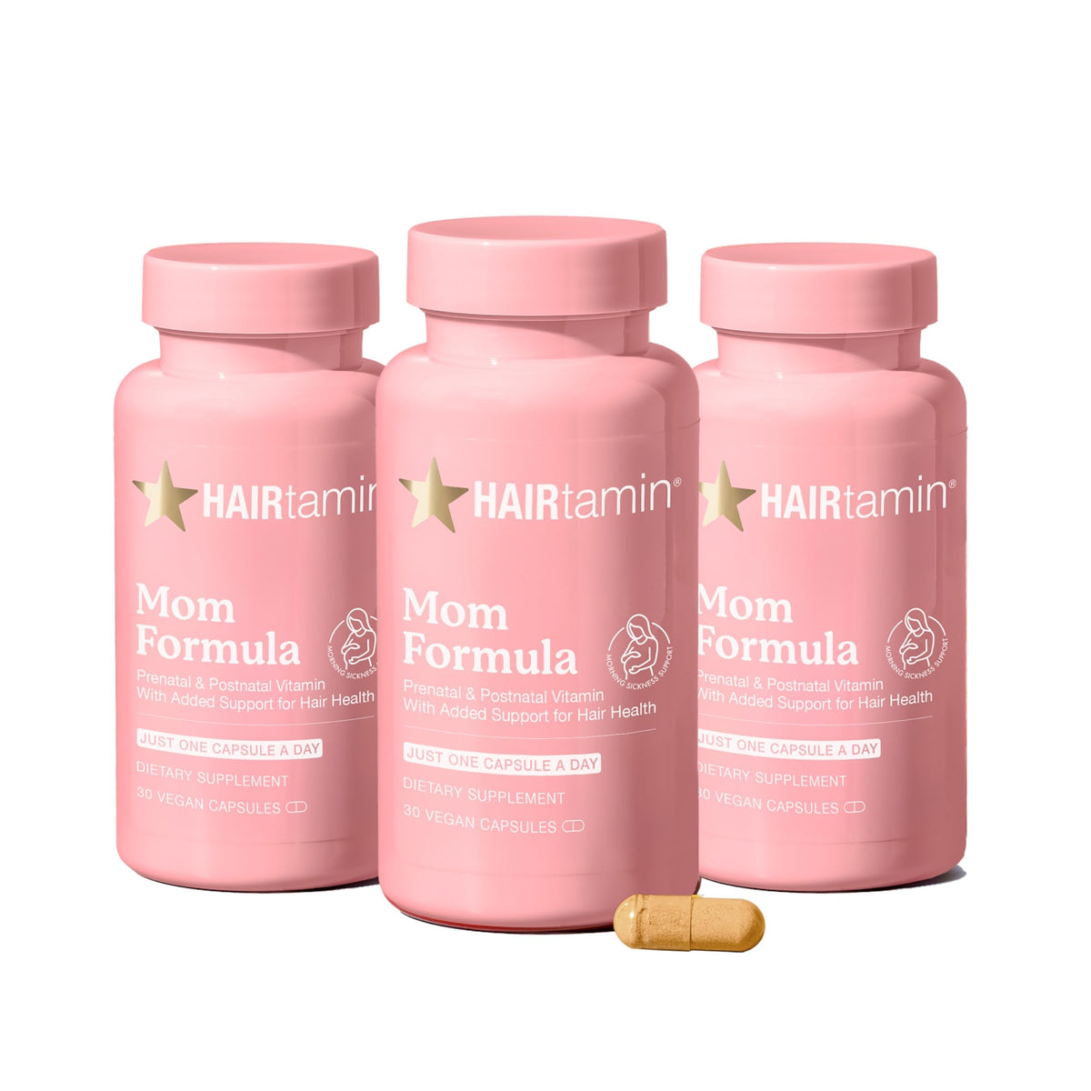 HAIRtamin MOM Prenatal & Postnatal Hair Vitamins - 90 Capsules