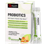NATURE TARGET Probiotic Powder for Women & Kids, 60 Billion CFU - 30 Packets