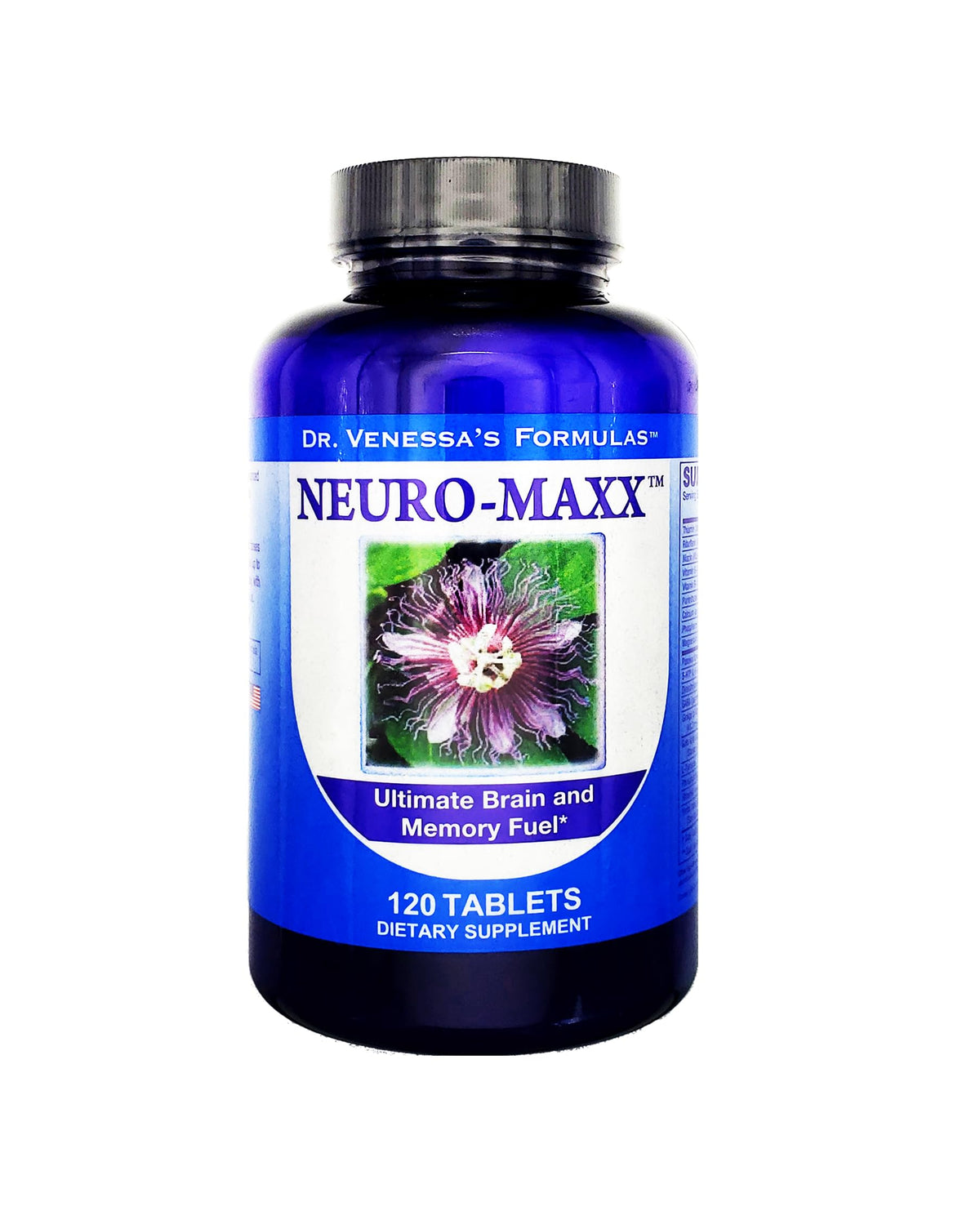 Dr. Venessa's Formulas Neuro-Maxx Memory Support - 120 Tablets