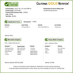 California Gold Nutrition Vitamin D3 5000 IU Bone Support - 90 Softgels - image 4