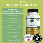 GREENVIFY NeuroVife Gold Max Brain Support Supplement