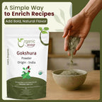 Organic Way Gokshura Powder - 8 Ounce - image 7