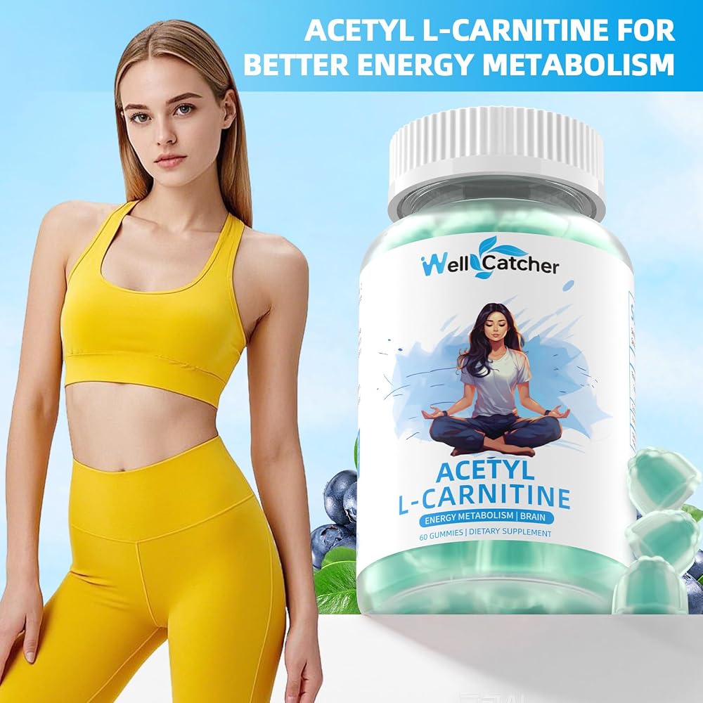 Wellcatcher Acetyl L-Carnitine 1000mg Gummies - 60 Count - image 4