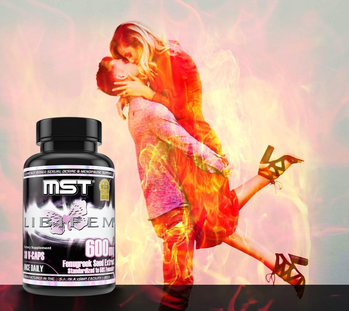 MST Libifem Fenugreek Seed Extract Capsules - 30 Count - image 2