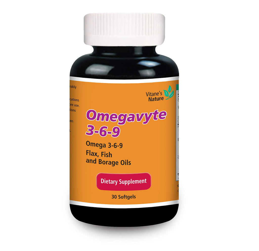 Vitane Nature Omegavyte 3-6-9 Softgels - 30 Softgels