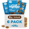 HighKey Keto Chocolate Chip Mini Cookies Gluten Free - 6 Pack