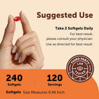 Micro Ingredients CoQ10 100 mg - 240 Softgels - image 4