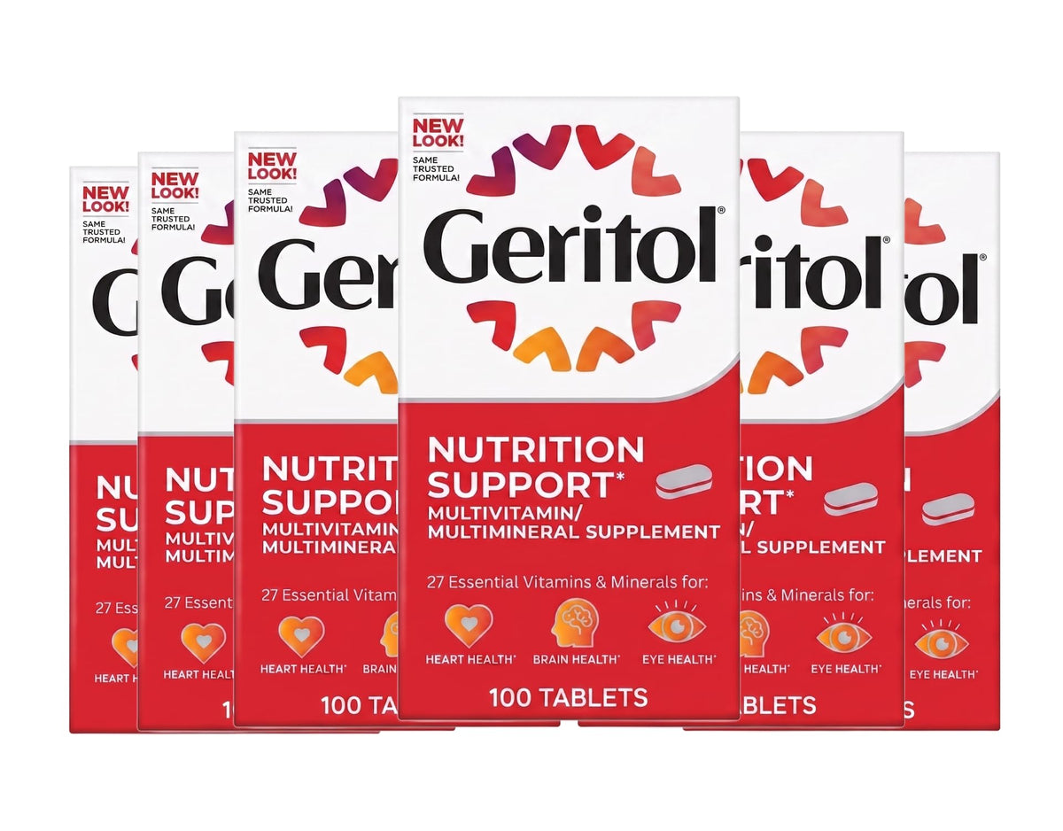 Geritol Complete Multivitamin Tablets - 600 Tablets