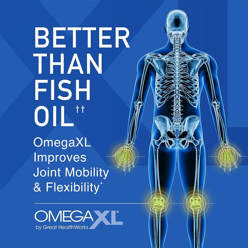 OmegaXL Joint Support & MemoryXL Brain Supplement Combo - 60 + 30 Pack - image 4