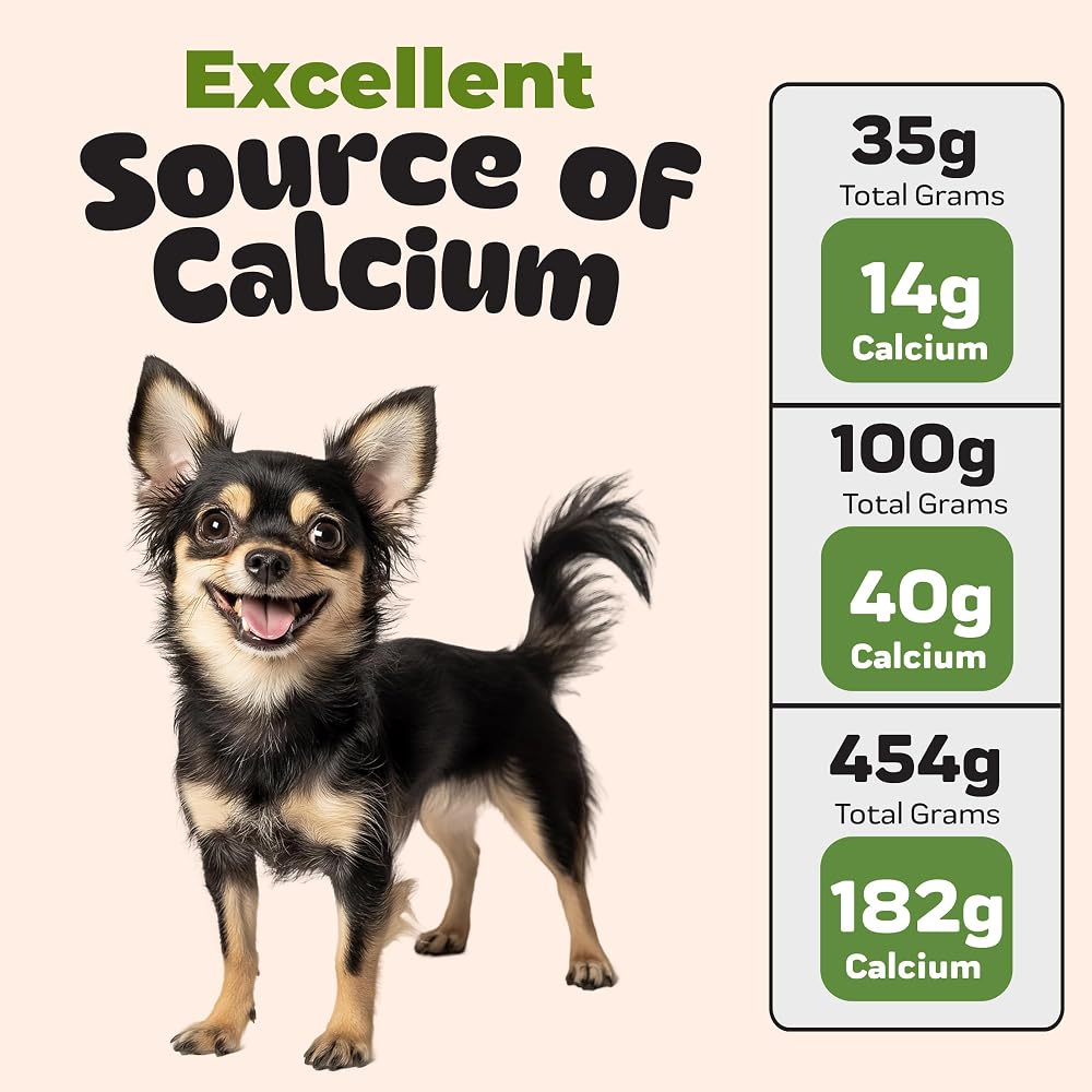 Innovet Pet Products ChefPaw Eggshell Powder for Dogs Calcium Supplement - 8oz - image 6