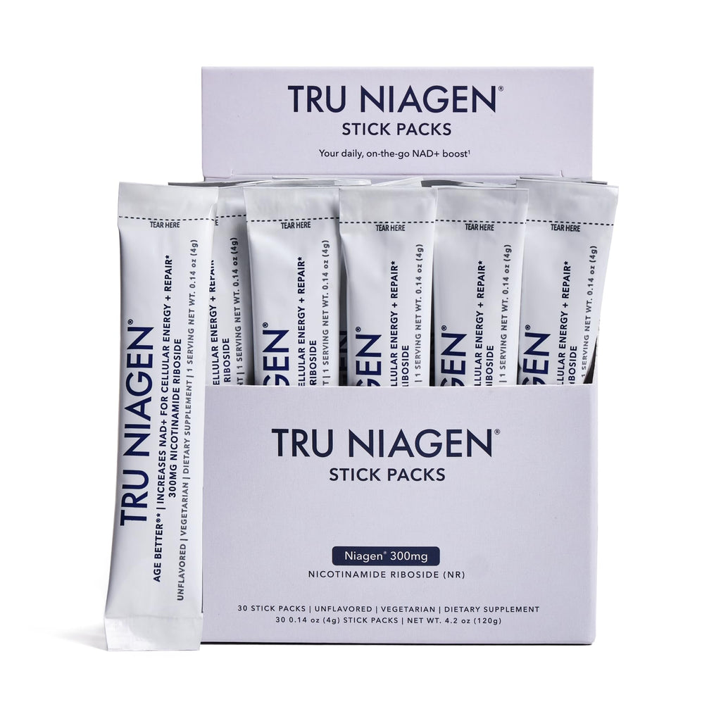 TRU NIAGEN NAD+ Supplement Powder Nicotinamide Riboside - 30 Sticks - image 9