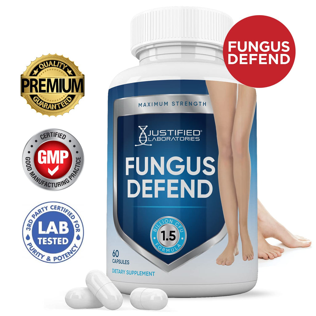 Justified Laboratories Fungus Defend Probiotic 1.5 Billion CFU - 180 Capsules - image 2