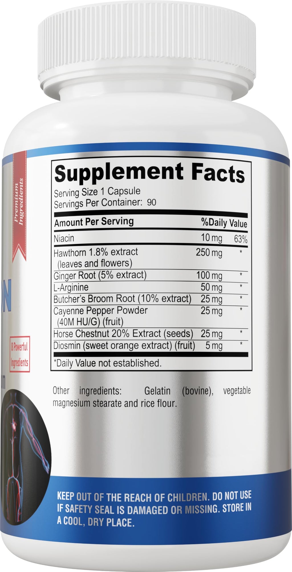 YUMMYVITE Blood Circulation Supplement - 90 Capsules - image 4