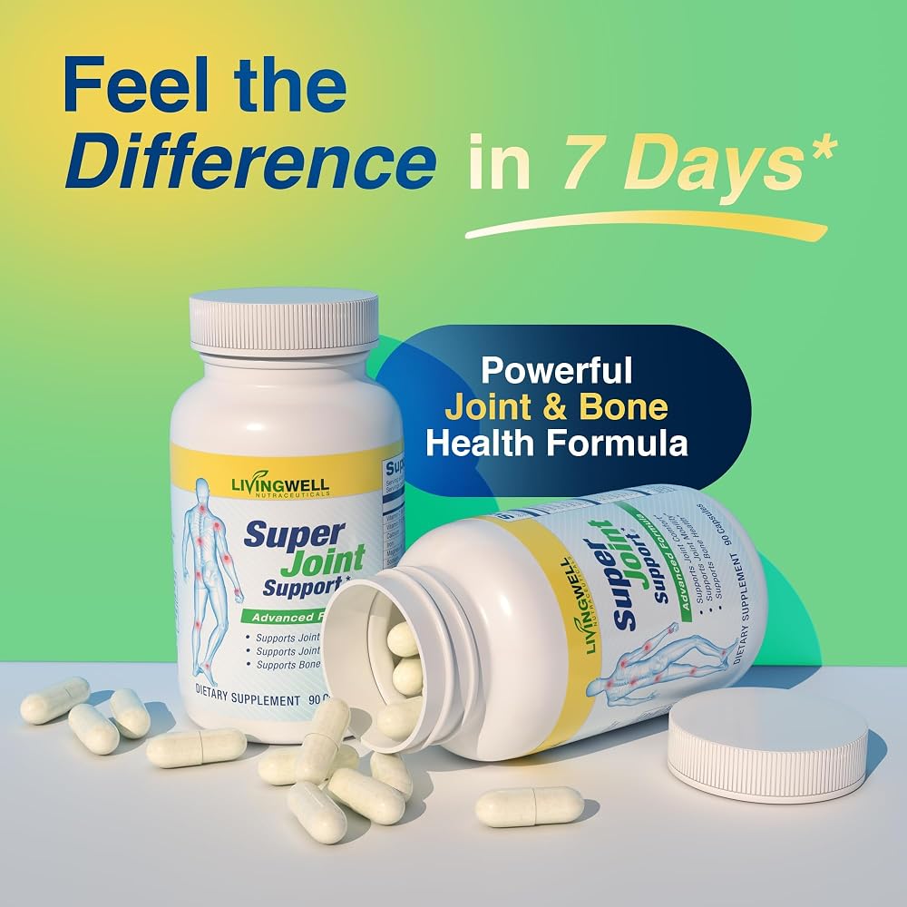 SUPER JOINT SUPPORT Glucosamine Chondroitin MSM D3 K2 - 90 Capsules - image 2