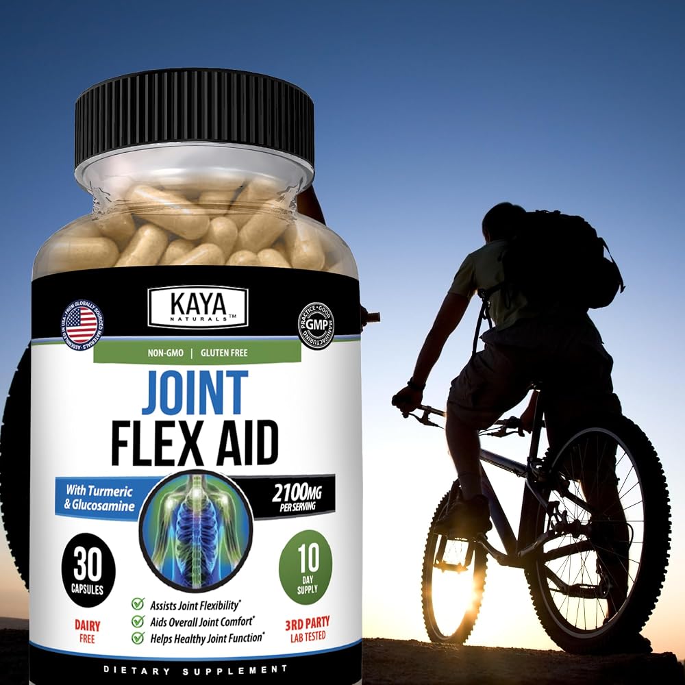 Kaya Naturals Flex Aid Mobility Support Supplement - 30 Capsules - image 8