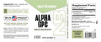 NutraBio Alpha GPC Brain Support 300mg - 60 Vegetable Capsules - image 7