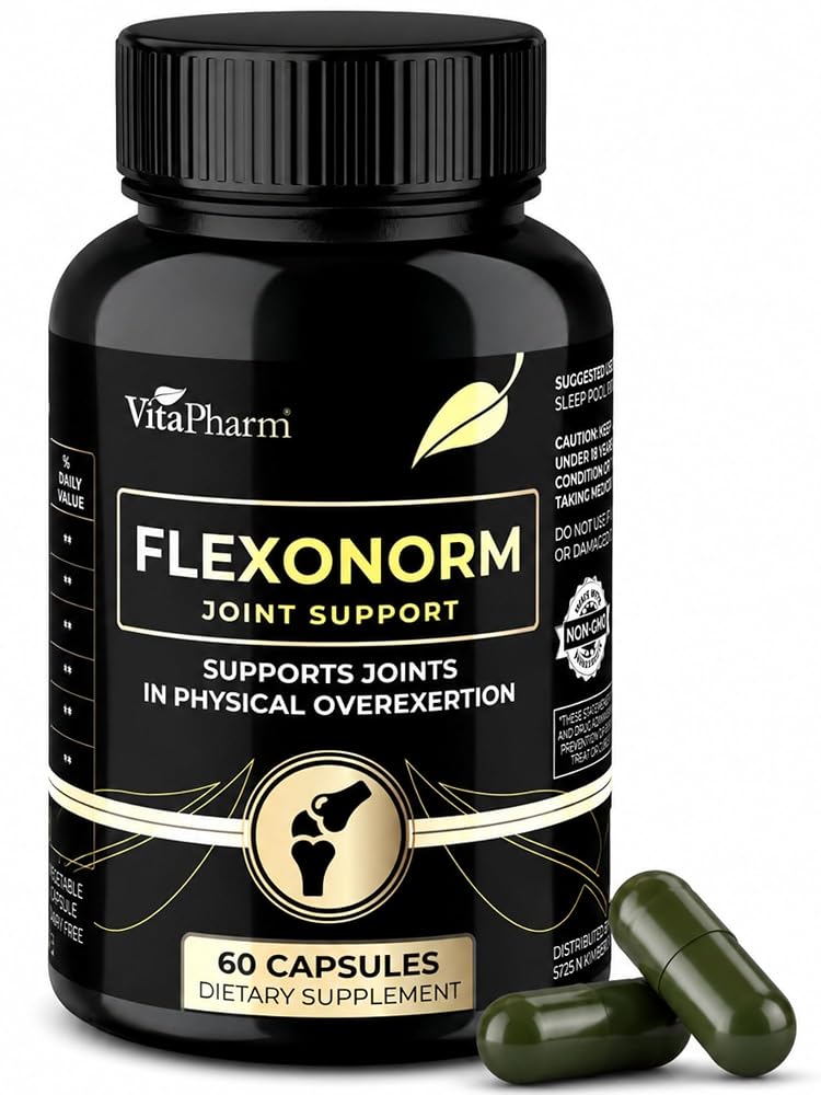 VitaPharm Flexonorm Joint Support Supplement Glucosamine Complex - 60 Capsules