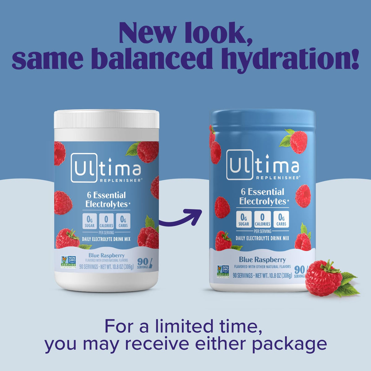 Ultima Replenisher Daily Electrolyte Powder Drink Mix