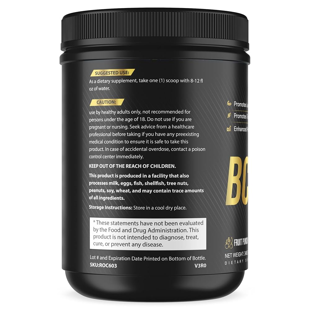 Triumph BCAA Fruit Punch Powder - 7.7 oz - image 3