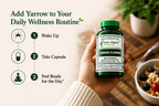 Green Organic Supplements Yarrow Flower - 90 Vegetarian Capsules - image 7