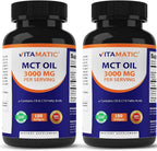 Vitamatic MCT Oil 3000 mg with C8 & C10 - 360 Softgels