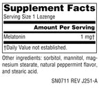 Source Naturals Melatonin 1 mg Sleep Support - 300 Lozenges - image 2