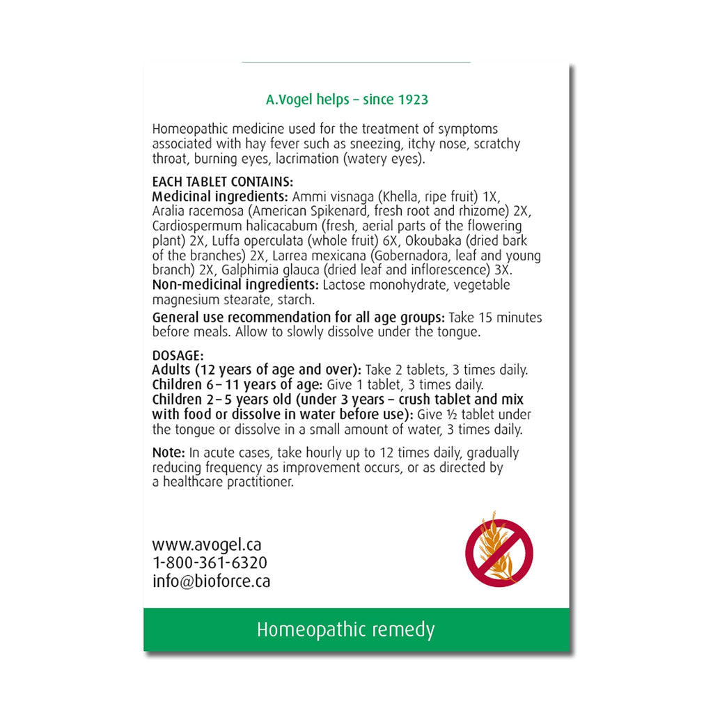 A.Vogel Allergy Relief Tablets - 120 Count - image 2