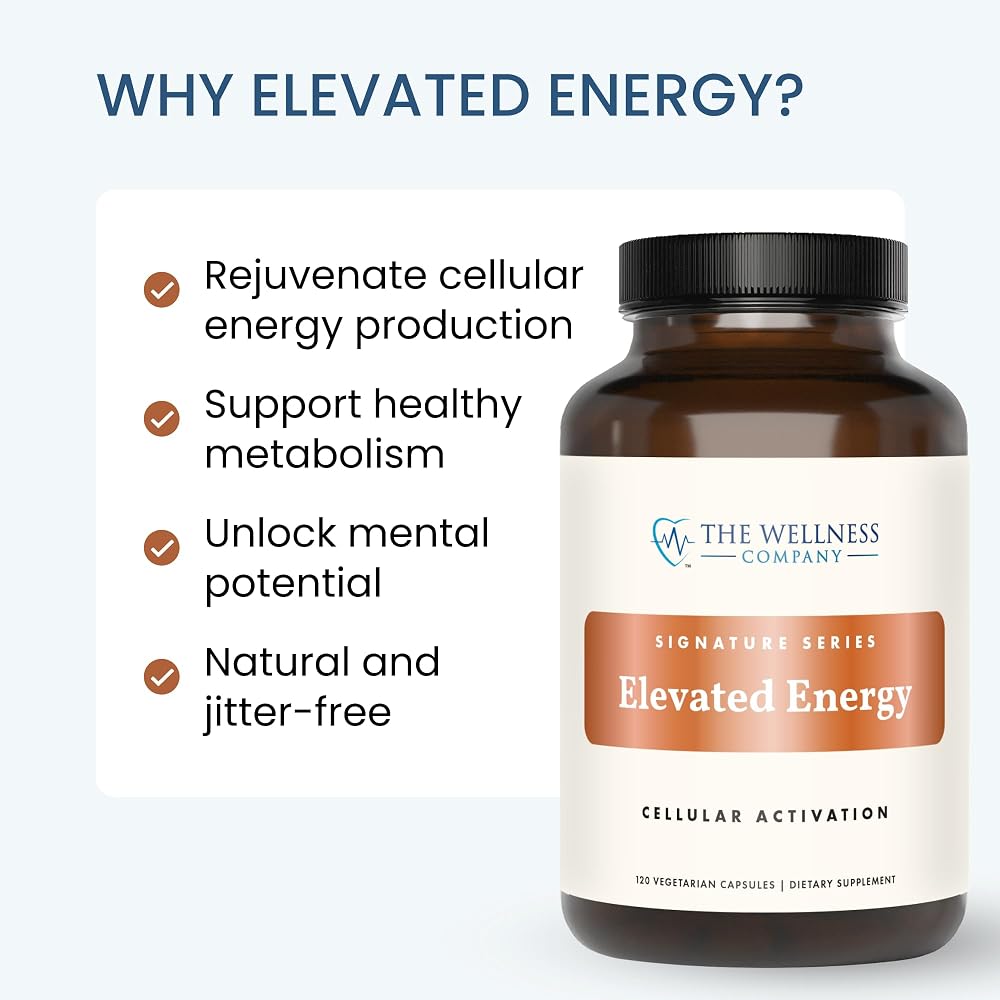 The Wellness Company Elevated Energy Caffeine-Free Capsules - 60 Count - image 5