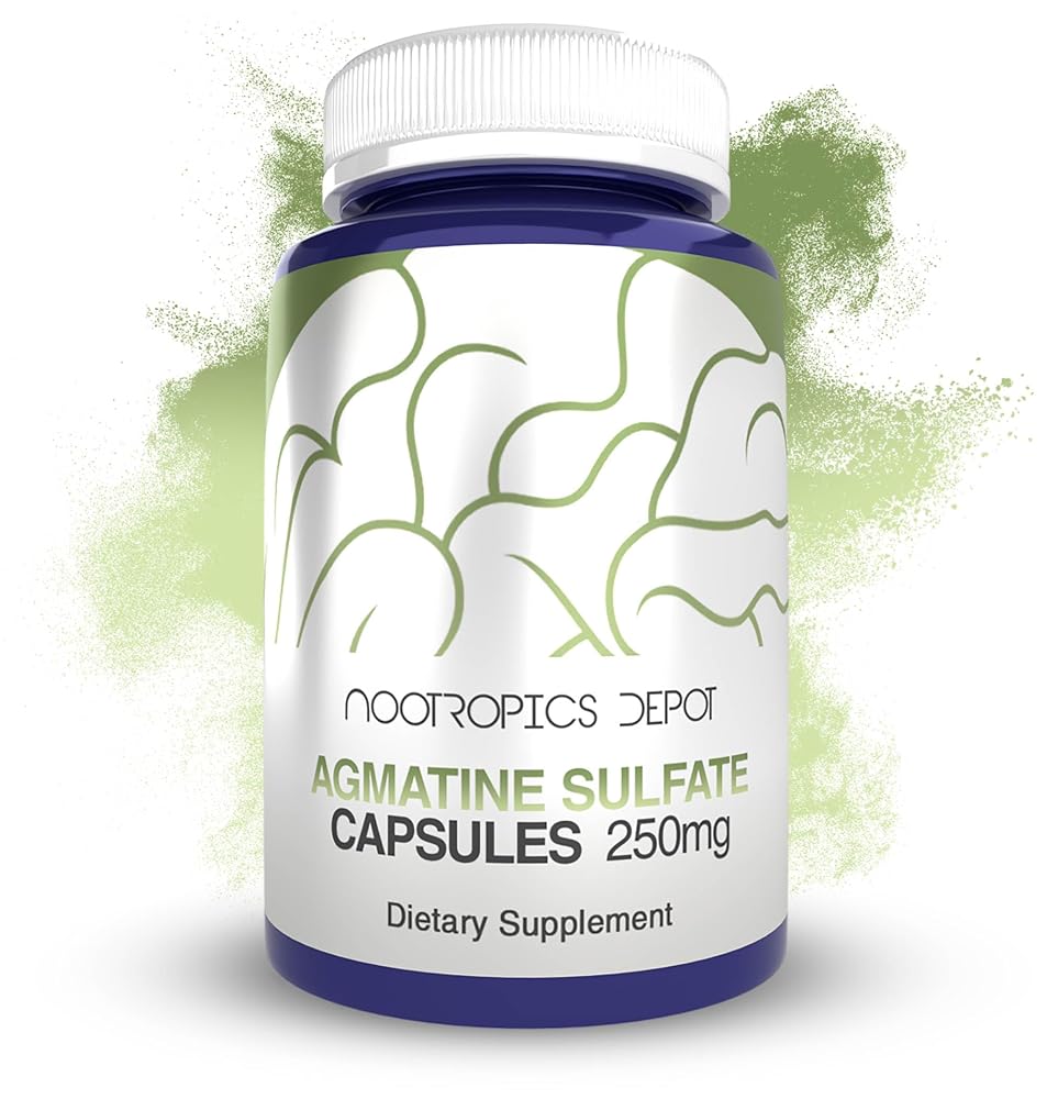 Nootropics Depot Agmatine Sulfate 250mg - 240 Capsules