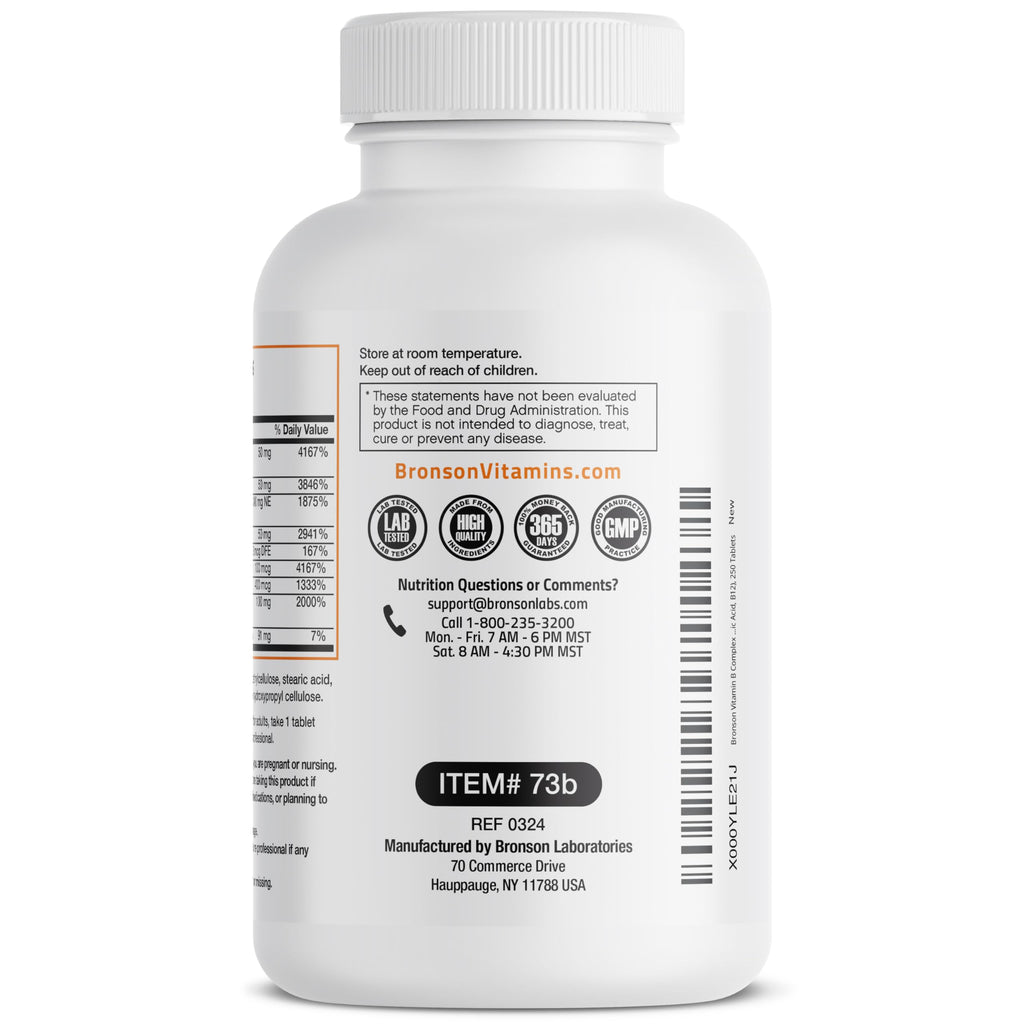 Bronson Vitamin B Complex Sustained Release