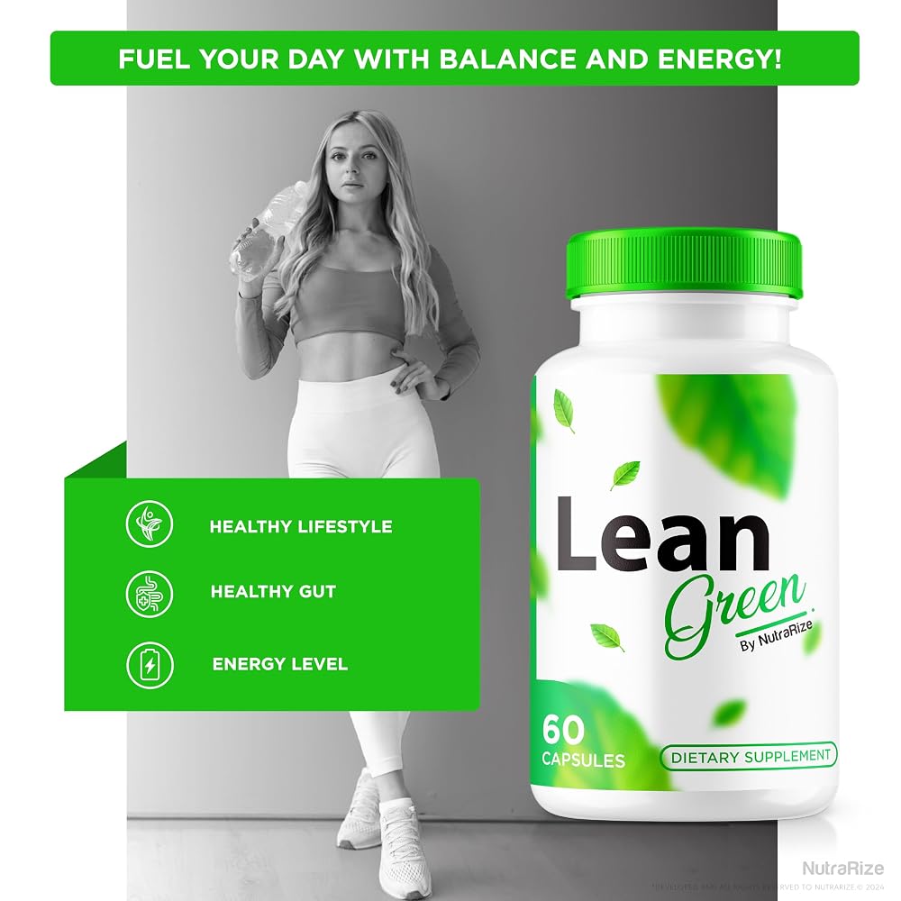 NutraRize Lean Green Capsules for Active Lifestyle - 60 Capsules - image 4