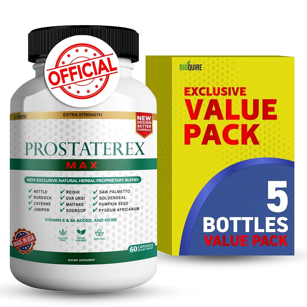 BIOQUIRE ProstateRex Max Extra Strength Prostate Health Support