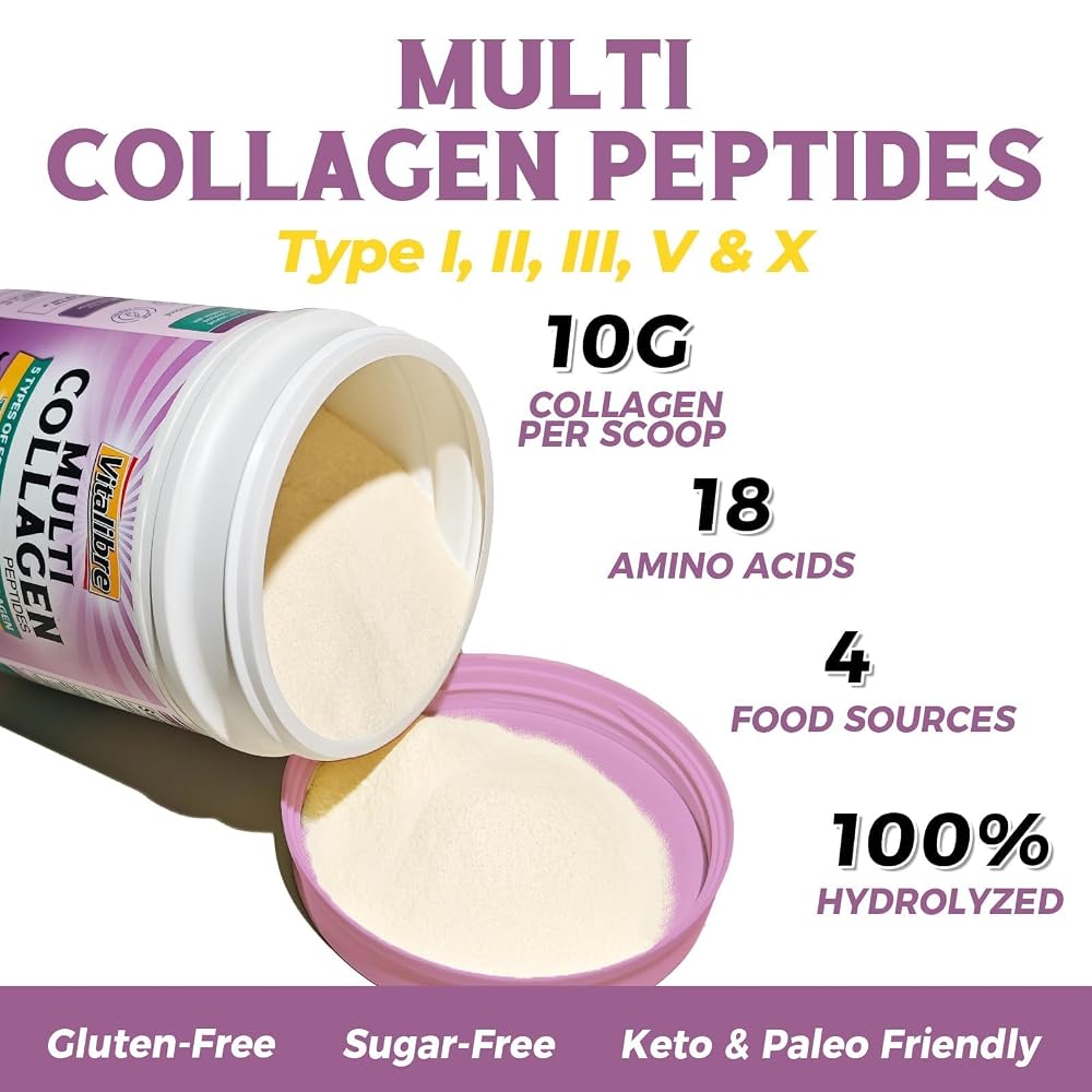 Vitalibre Collagen Peptides Powder