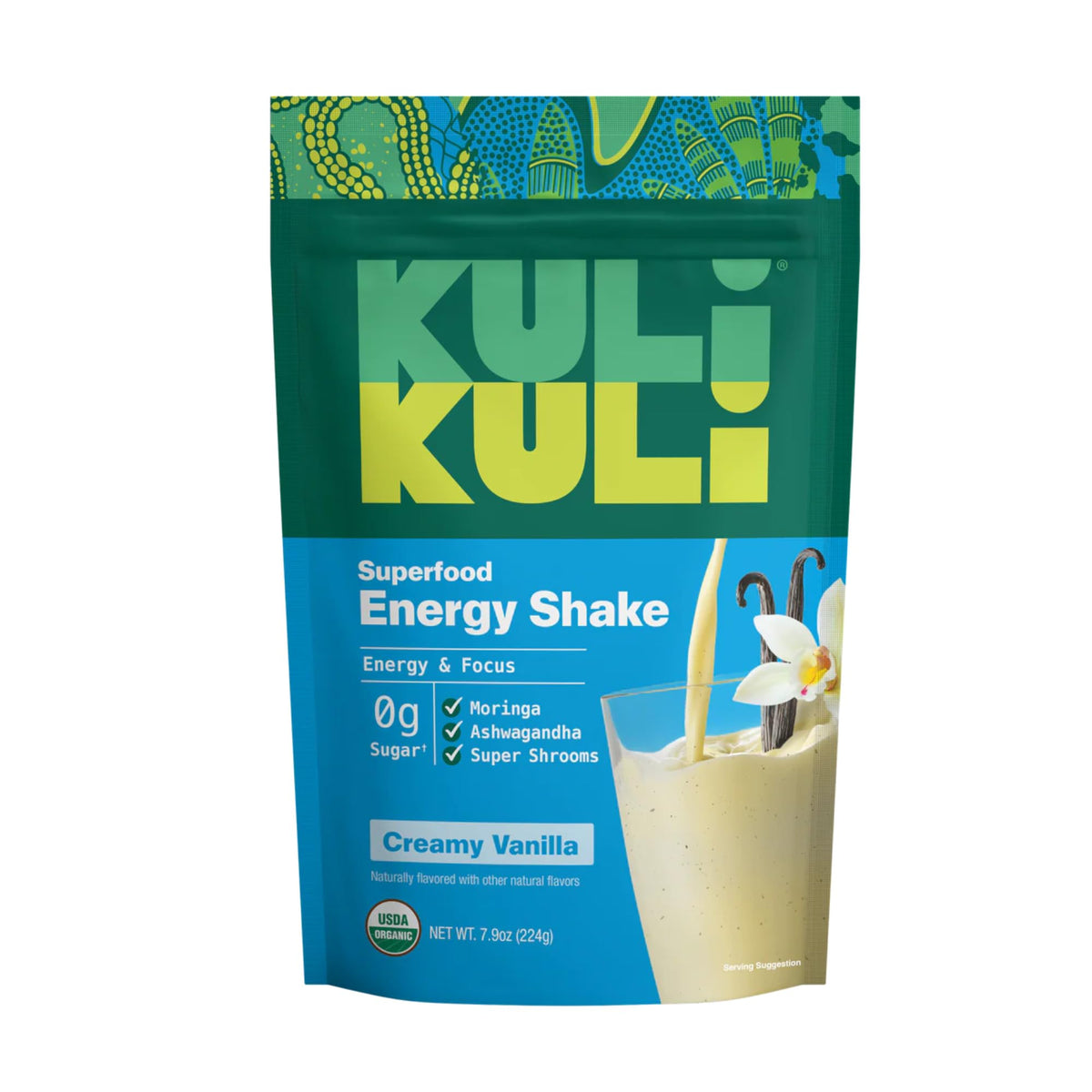 Kuli Kuli Organic Moringa Greens Smoothie Mix