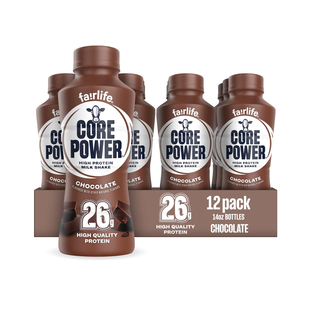 Core Power Fairlife 26g Protein Milk Shake Chocolate - 12 Pack