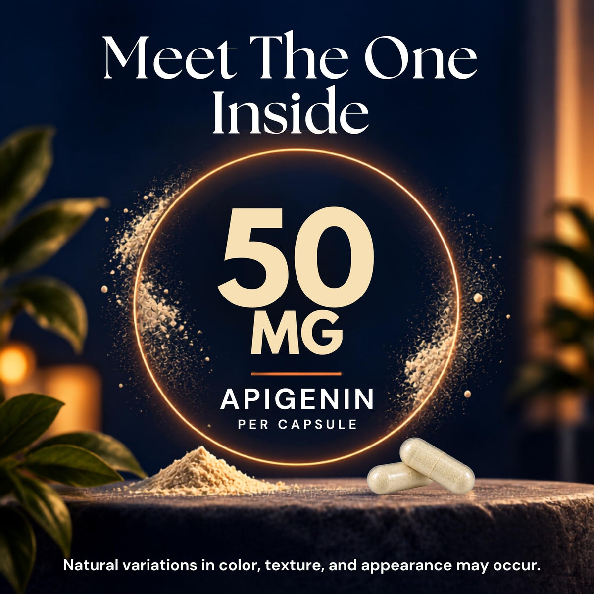 Vitamatic Apigenin 50 mg for Sleep & Relaxation - 120 Capsules - image 5