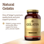 Solgar Gelatin 1680 mg Bone & Joint Support - 250 Capsules - image 3