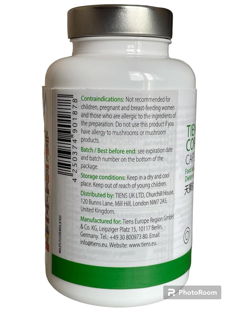 Tiens Cordyceps Supplement - 100 Capsules - image 4