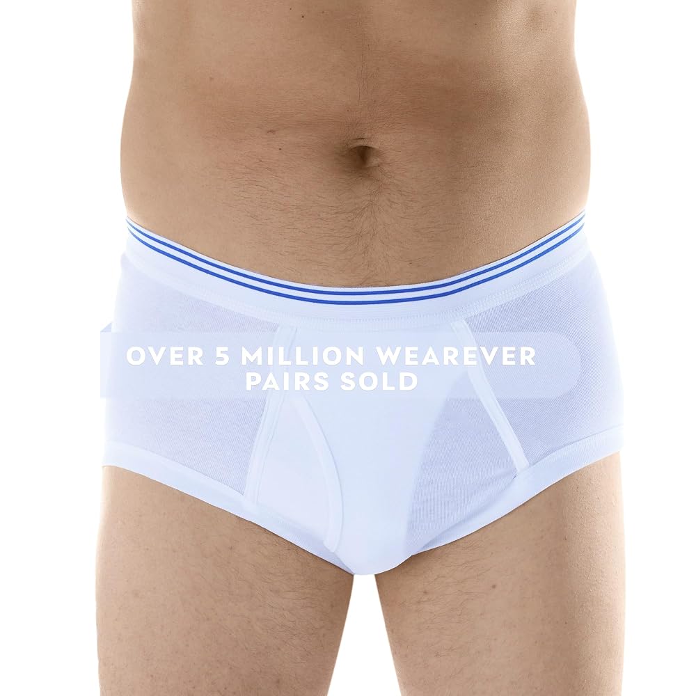Wearever Men's Incontinence Briefs Reusable - 3XL
