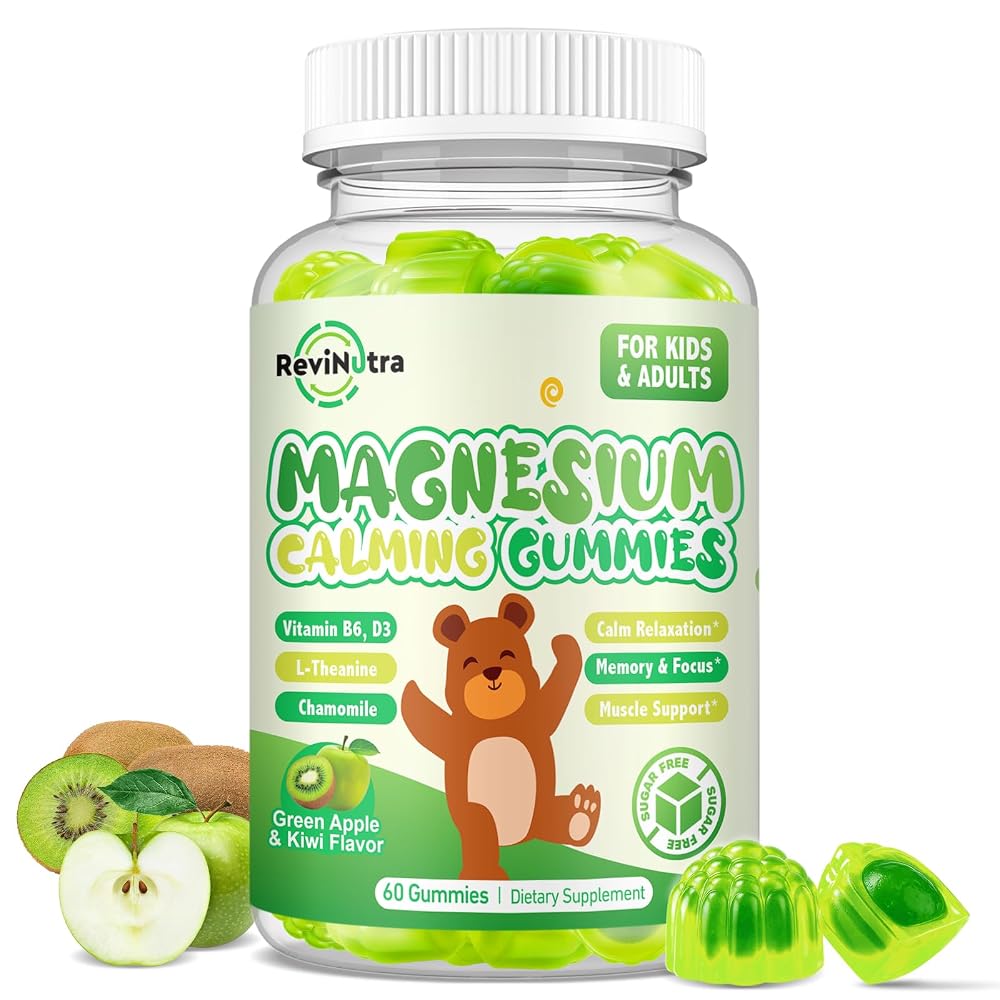 ReviNutra Magnesium Gummies for Kids - Magnesium Glycinate