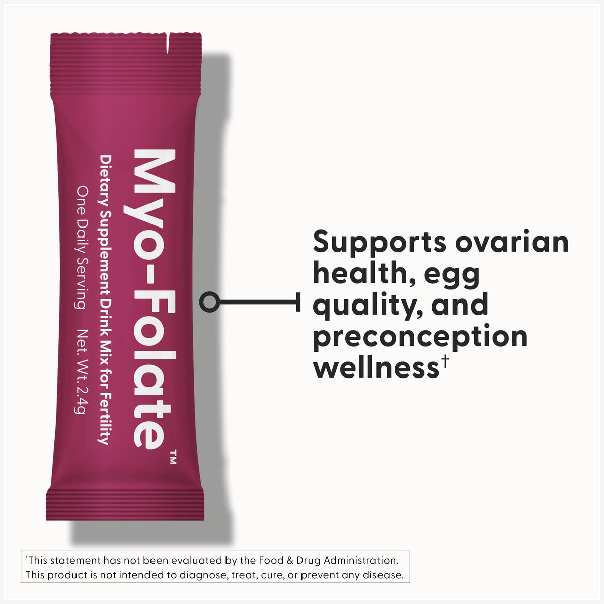 Fairhaven Health Folate and Myo Inositol Powder for Women - 30 Stick Packs - image 2