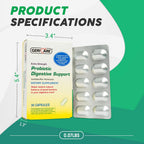 GeriCare Probiotic Digestive Support 20 Billion CFU - 30 Capsules - image 3