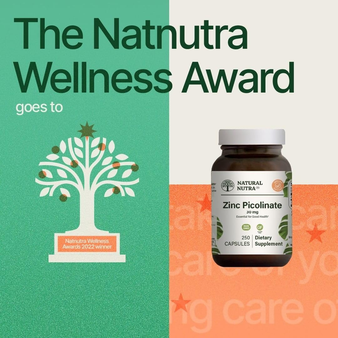 Natural Nutra Zinc Picolinate 30 mg, Supplement Parent