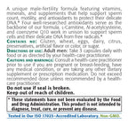 NEW ROOTS HERBAL Ashwagandha Selenium Lycopene - 60 Vegetarian Capsules - image 3